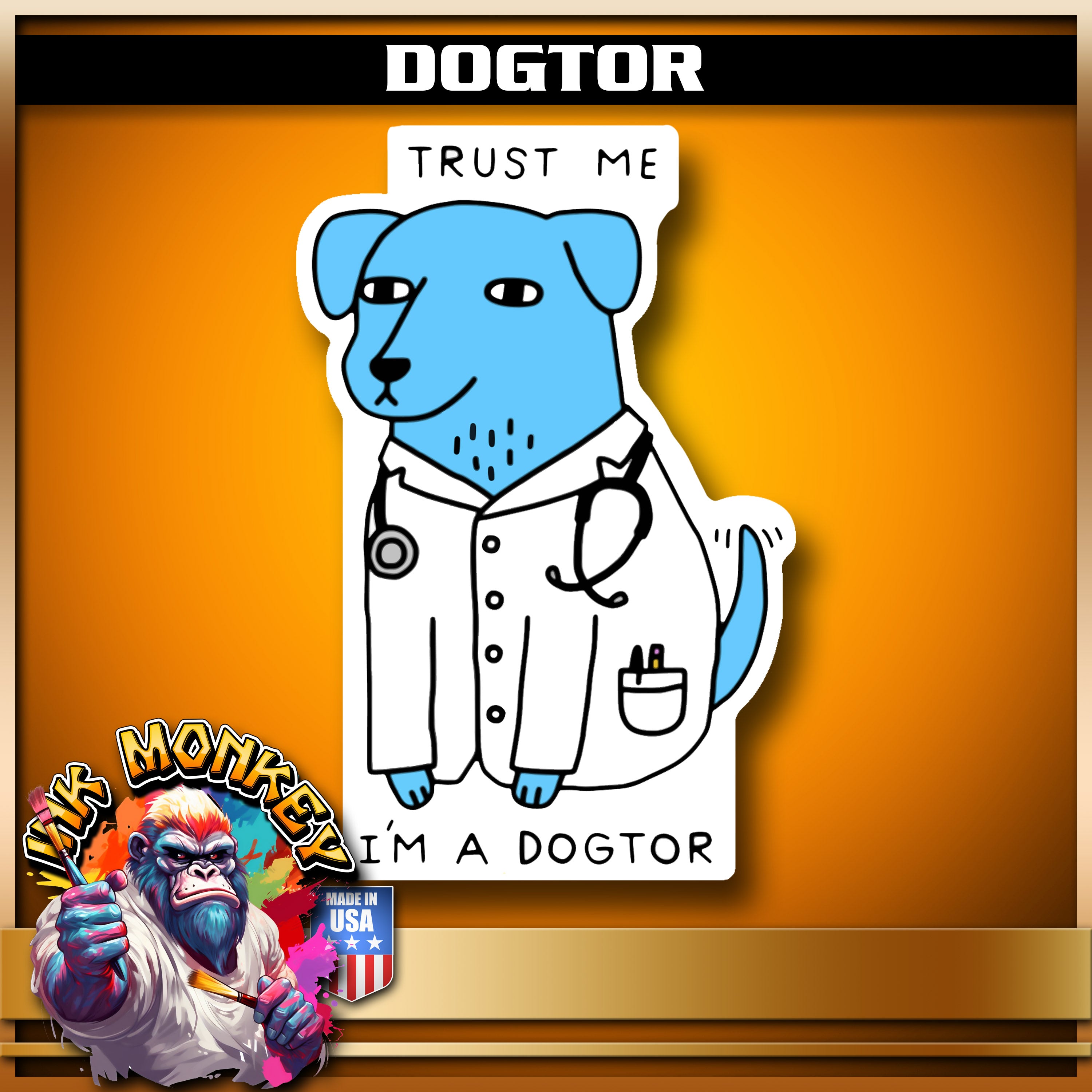 Dogtor - Decal